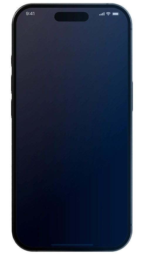 Interfaccia di trading mobile di Reolixio